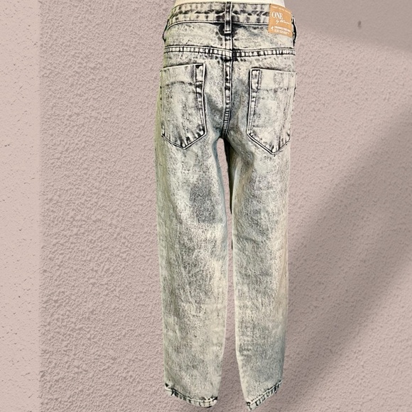 NWT ONE by One Teaspoon ‘Trashed Free Birds’ Jeans in “Harley” Gray Wash Size 28 - Picture 11 of 16